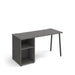 Sparta - A-Frame Leg Desk with Pedestal.