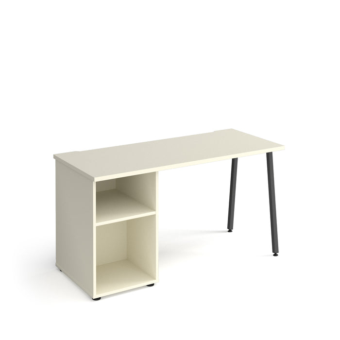 Sparta - A-Frame Leg Desk with Pedestal.