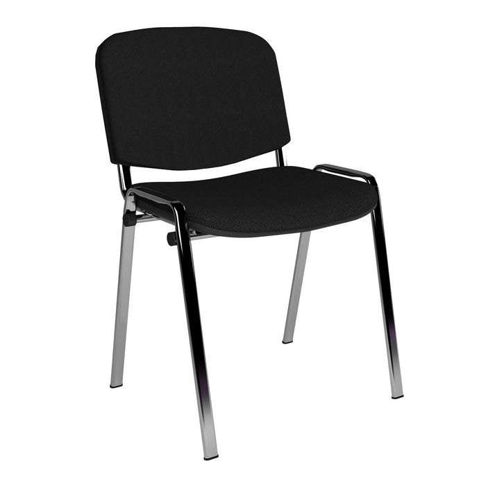 Taurus - Fabric Meeting Chair - Chrome Frame