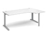 TR10 - Right Hand Ergonomic Desk - Silver Frame.