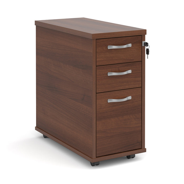 Universal Three Drawer Mobile Pedestal - Tall Slimline.