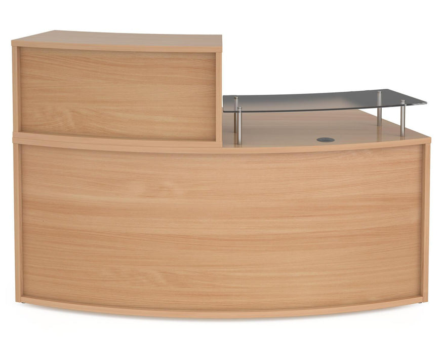 Denver - Medium Curved Reception Unit.